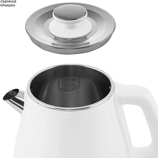 Чайник электрический Galaxy Line GL 0331 1.8л. 2200Вт белый корпус: пластик (ГЛ0331ЛБЕЛ) фото 4