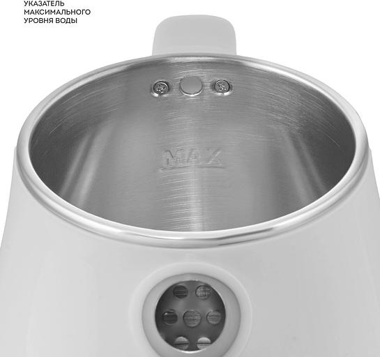 Чайник электрический Galaxy Line GL 0331 1.8л. 2200Вт белый корпус: пластик (ГЛ0331ЛБЕЛ) фото 5