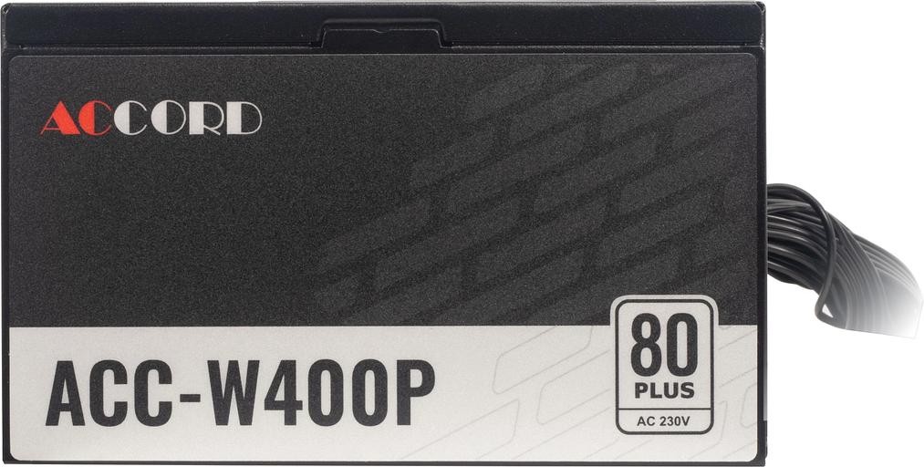 Блок питания Accord ATX 400W ACC-W400P 80 PLUS WHITE (20+4pin) 120mm fan 6xSATA фото 7