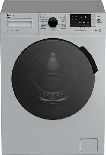 Стиральная машина Beko RSPE78612S класс: A+++ загр.фронтальная макс.:7кг серебристый инвертер фото 1