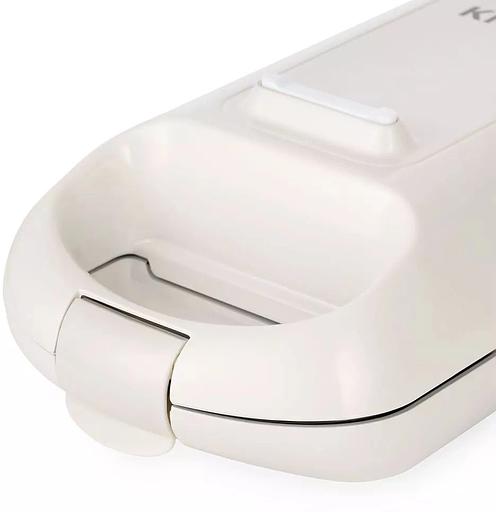 Вафельница Kitfort КТ-1690 700Вт черный/белый фото 3