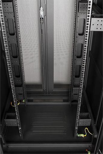 Шкаф серверный Lanmaster Business (TWT-CBB-42U-8X12-P1) напольный 42U 800x1200мм пер.дв.перфор. задн.дв.перфор. 2 бок.пан. 800кг черный IP20 фото 6