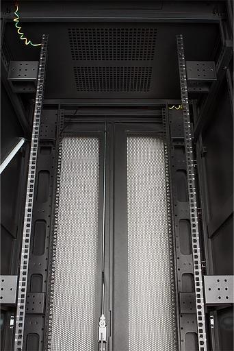 Шкаф серверный Lanmaster Business (TWT-CBB-42U-8X12-P1) напольный 42U 800x1200мм пер.дв.перфор. задн.дв.перфор. 2 бок.пан. 800кг черный IP20 фото 7