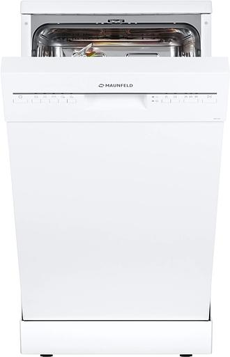 Посудомоечная машина Maunfeld MWF08S белый (узкая) фото 5