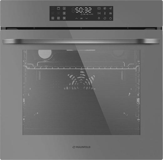 Духовой шкаф Электрический Maunfeld EOEH7614LGR серый фото 1