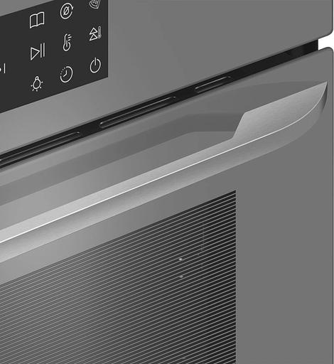 Духовой шкаф Электрический Maunfeld EOEH7614LGR серый фото 8