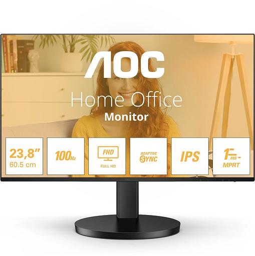 Монитор AOC 27" Basic-Line 27B3HA2 черный IPS LED 1ms 16:9 HDMI M/M матовая 1300:1 250cd 178гр/178гр 1920x1080 100Hz VGA FHD USB 3.4кг фото 2
