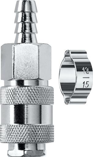 Переходник для пневмоинструмента Kraftool 06596-10 серый фото 1