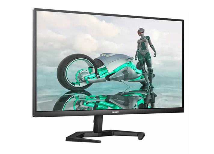 Монитор LCD 27'' 16:9 1920х1080(FHD) IPS, nonGLARE, 180 Hz, 300 cd/m2, H178°/V178°, 1000:1, 80M:1, 16.7M, 1ms, 2xHDMI, DP, Tilt, Speakers, 3Y, Black фото 1