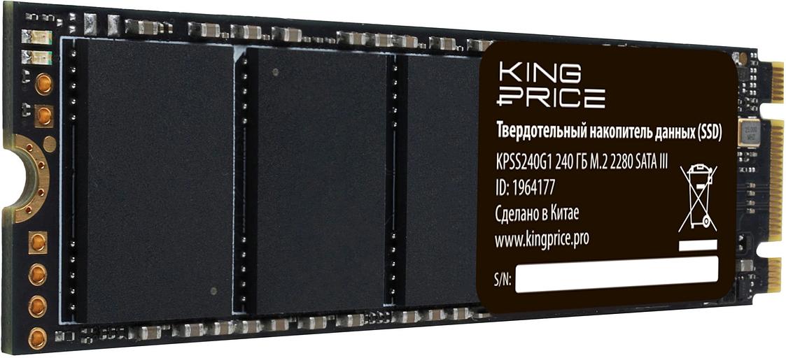 Накопитель SSD KingPrice SATA-III 240GB KPSS240G1 M.2 2280 фото 1