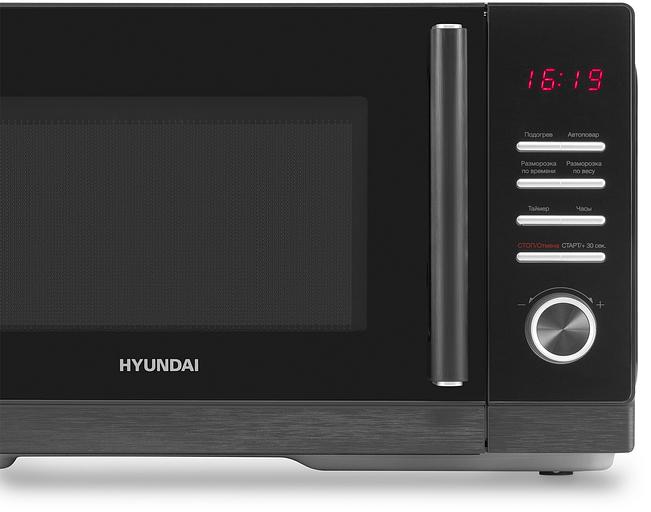 Микроволновая Печь Hyundai HYM-D3012 25л. 800Вт черный фото 9