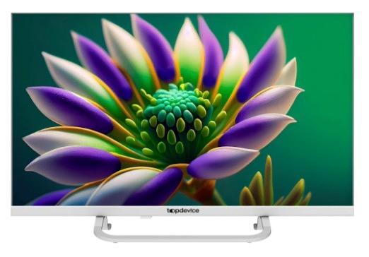Topdevice TDTV24CS07H_WE {HD ready/T2/S2/YaOS (1/8Gb)/BT 5.0/white} фото 1