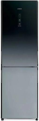 Холодильник Hitachi R-BG410PUC6X XGR 2-хкамерн. серый стекло фото 1