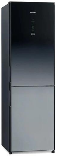 Холодильник Hitachi R-BG410PUC6X XGR 2-хкамерн. серый стекло фото 2