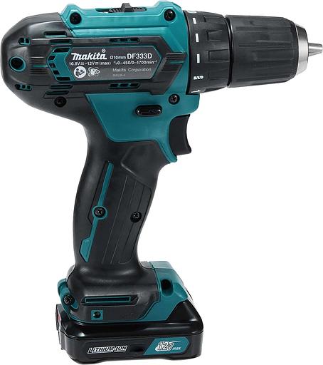 Дрель-шуруповерт Makita DF333DSAX6 аккум. патрон:быстрозажимной (кейс в комплекте) фото 6