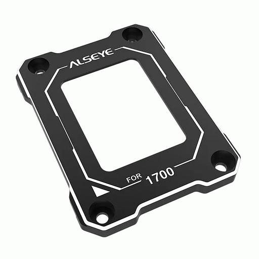 Protect Cap Alseye 70.2*53.4*5.6mm, AL, fine sandblasting + anodic black + bright edge surface, ALSEYE LOGO and 1700 information, PANTONE Cool Gray 7C фото 1