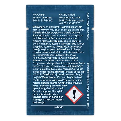 Аксессуары Салфетки Arctic Cooling ARCTIC MX Cleaner wipes (Box of 40 bags) Салфетки для снятия термопасты (ACTCP00033A) фото 2