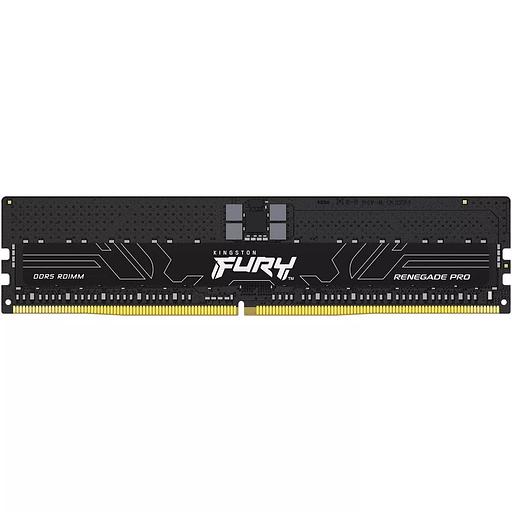 Модуль памяти Kingston 16GB DDR5 5600 FURY Renegade Pro RDIMM Black XMP ECC Registered DIMM (Single Module) 1RX8 36-38-38 1.25V 288-pin 16Gbit фото 1