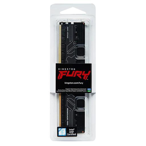 Модуль памяти Kingston 16GB DDR5 6800 FURY Renegade Pro RDIMM Black XMP ECC Registered DIMM (Single Module) 1RX8 34-44-44 1.4V 288-pin 16Gbit фото 3