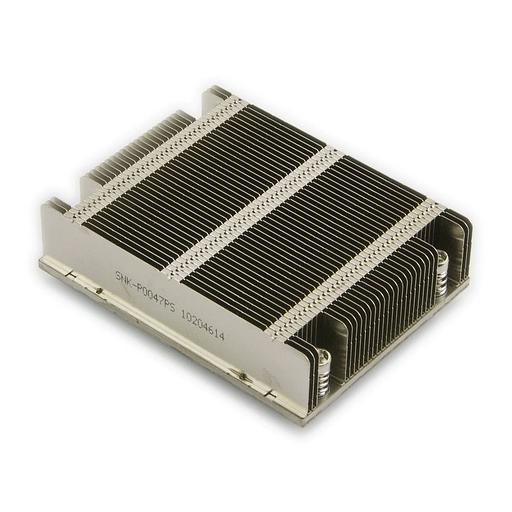 Пассивный кулер SuperMicro SNK-P0047 PS 1U Passive CPU Heat Sink фото 1