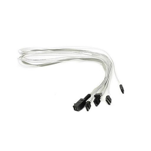 Кабель ACD-SFF8643-SATASB-08M INT SFF8643-to-4*SATA+SB ( HDmSAS -to- 4*SATA+SideBand internal cable) 75cm (аналог арт.50984, LSI00410, LSI00409, 2279800-R) (6705050-75) фото 1