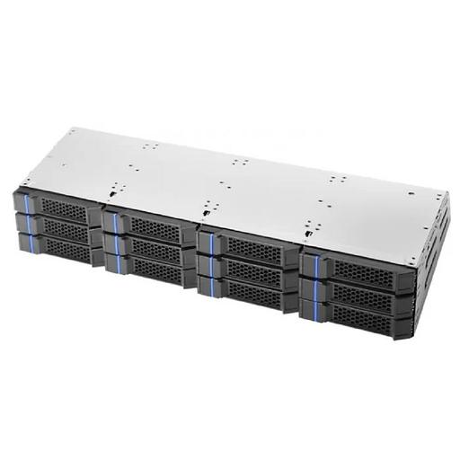 Комплектующие корпусов Chenbro Рамки крепления HDD 2.5" 384-23701-3202A0 AS'Y COMPONENT,RM23712,MIX,3.5" 12BAY HDD CAGE,W/MINI SAS HD EXPANDER PCB & TRAY,1PCS/40CTN/PALLET фото 1