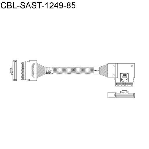 Кабель SuperMicro CBL-KIT-220U-TNR-22N Cable Kit with 11 NVMe cables for X12 Ultra 220U-TNR фото 4