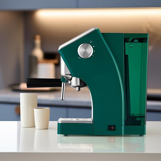 Кофеварка рожковая Kitfort КТ-7283 1050Вт зеленый фото 5