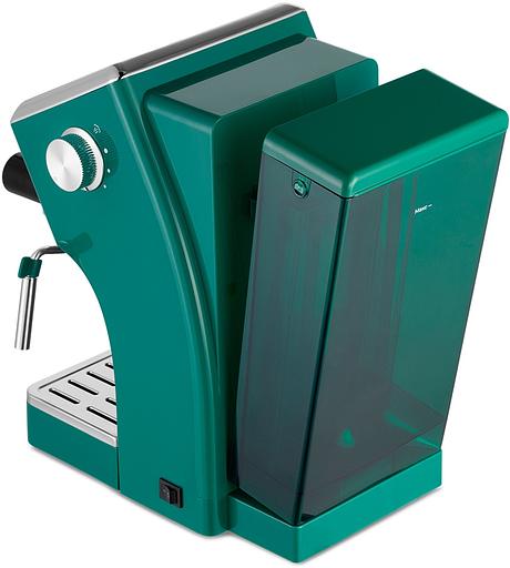 Кофеварка рожковая Kitfort КТ-7283 1050Вт зеленый фото 7