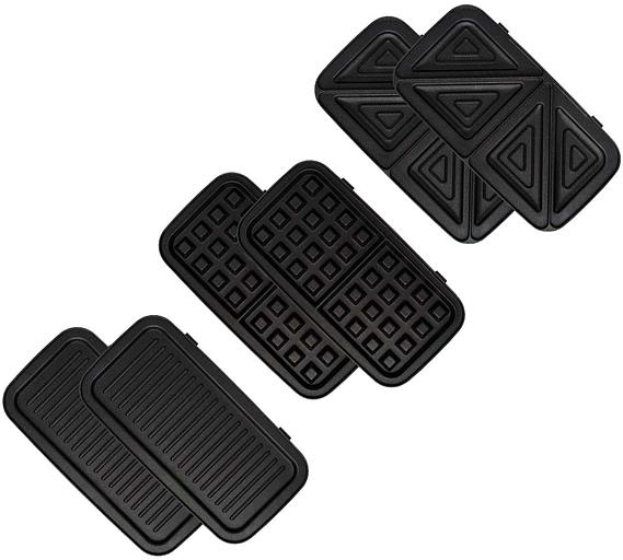 Вафельница Kitfort КТ-1674 1200Вт черный/серебристый фото 6