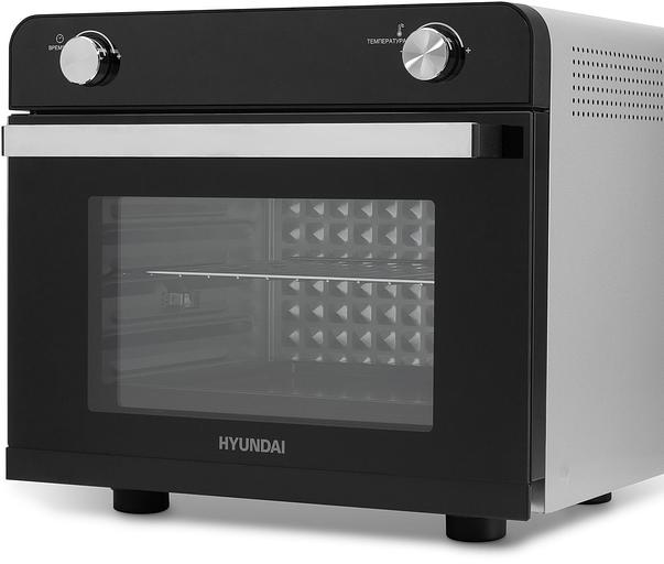 Мини-печь Hyundai MIO-HY087 36л. 1700Вт серебристый/черный фото 6