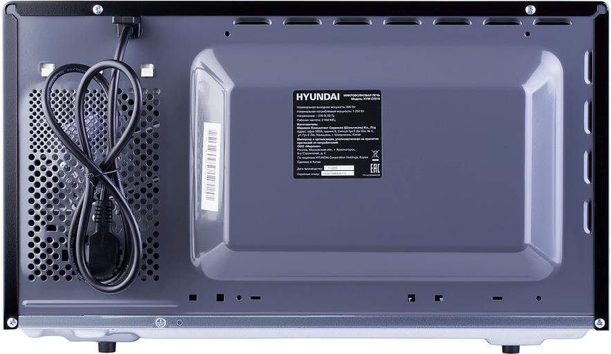 Микроволновая Печь Hyundai HYM-D3010 23л. 800Вт черный фото 8