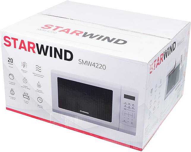 Микроволновая Печь Starwind SMW4220 20л. 700Вт белый фото 7