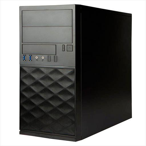 Корпус Mini Tower InWin EFS052 Black 600W PM-600ATX U3*2 +A(HD)+ front fan holder+ Screwless mATX (6195504) фото 2