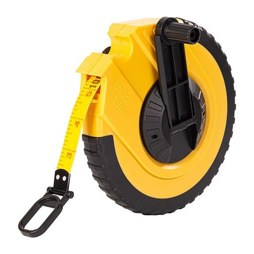 Измерительный и разметочный инструмент Deli Мерная лента Deli DL9830ZY 30м x 14.5мм, ударопрочный корпус, полотно из стекловолокна и ПВХ фото 2