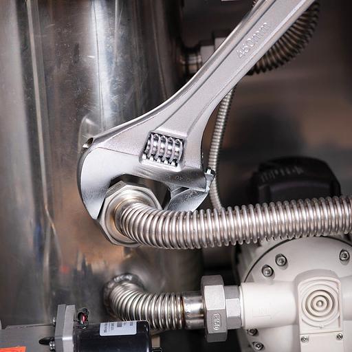 Ключи Deli Разводной ключ Deli DL018A 450мм, диапазон регулировки 0-55мм, инструментальная сталь, хромированная отделка фото 7