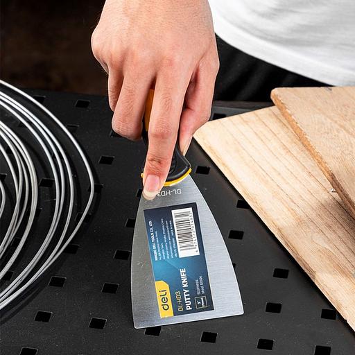 Отделочный инструмент Deli Шпатель Deli DL-HD3 210*75мм, нержавеющая сталь фото 4