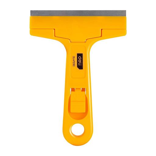 Отделочный инструмент Deli Скребок Deli DL4723C 145мм, ширина лезвия 18мм, толщина лезвия 0,5мм фото 1