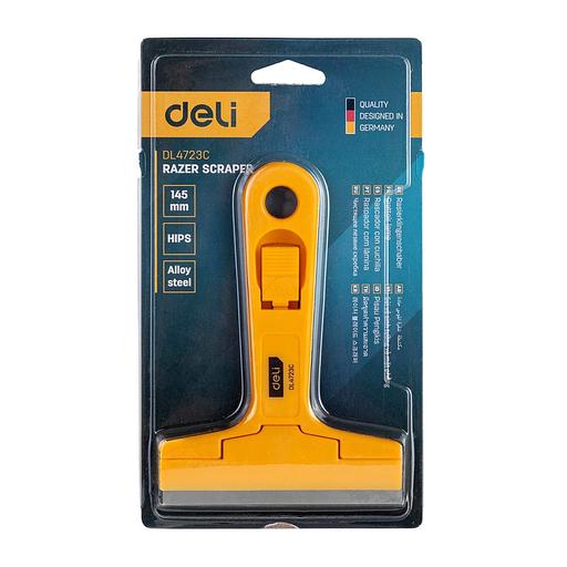 Отделочный инструмент Deli Скребок Deli DL4723C 145мм, ширина лезвия 18мм, толщина лезвия 0,5мм фото 4