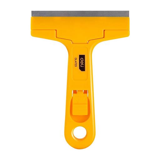 Отделочный инструмент Deli Скребок Deli DL4723 145мм + 10 лезвий, ширина лезвия 18мм, толщина лезвия 0,5мм фото 2