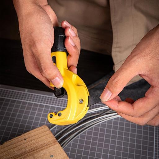 Труборез Deli Труборез для металлических труб Deli DL2504 диапазон реза 3-32 мм, режущая кромка из нержавеющей стали, подходит для меди и алюминия фото 10