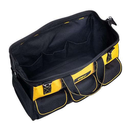 Ящики, сумки для инструментов Deli Сумка для инструментов Deli DL430118 430 x 200 x 290мм, 14 карманов, плечевой ремень, ткань Оксфорд фото 3