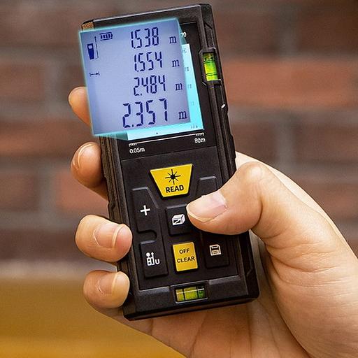 Измерительный и разметочный инструмент Deli Лазерный дальномер Deli DL4171 Диапазон измерения 0,05;100м, точность измерения ±3мм фото 6