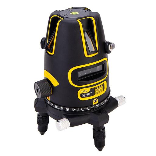 Измерительный и разметочный инструмент Deli Лазерный уровень Deli DL332303 3 луча(зеленый цвет), точность +/-1,5мм/7м, угол самовыравнивания 3°, 1АКБ 3 А*ч+ЗУ, время работы до 6 часов, кейс фото 9