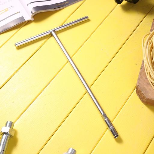 Ключи Deli Торцевой ключ с Т-образной ручкой Deli DL08 8мм (размер 285х183 мм) фото 5