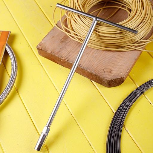 Ключи Deli Торцевой ключ с Т-образной ручкой Deli DL10 10мм (размер 285х183 мм) фото 4