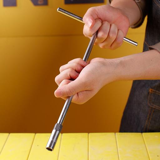 Ключи Deli Торцевой ключ с Т-образной ручкой Deli DL10 10мм (размер 285х183 мм) фото 5