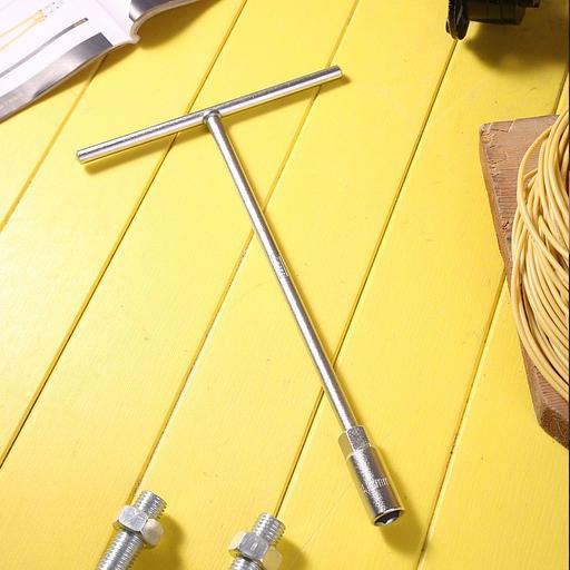 Ключи Deli Торцевой ключ с Т-образной ручкой Deli DL13 13мм (размер 285х183 мм) фото 5