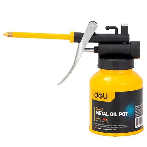 Заправочно-смазочный инструмент Deli Маслёнка стальная Deli DL2401 180мл фото 1