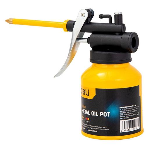 Заправочно-смазочный инструмент Deli Маслёнка стальная Deli DL2401 180мл фото 2